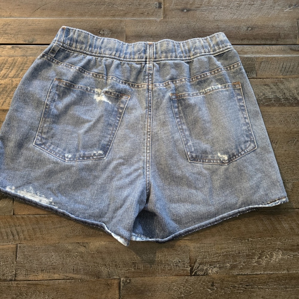 Rag & Bone Miramar Walking Shorts Blue Women's Size Medium - Picture 6 of 6